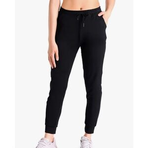 90 degrees by reflex black drawstring jogger pant M